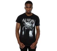 Sesame Street Uomo Count Von Count Ah Ah Ah Maglietta XX-Large Nero