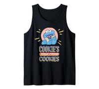Sesame Street Vintage Cookie Monster World Famous Cookies Canotta