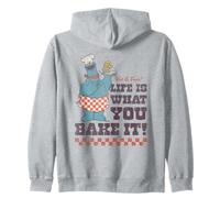 Sesame Street Vintage Heart Cookie Life Is What You Bake It Felpa con Cappuccio