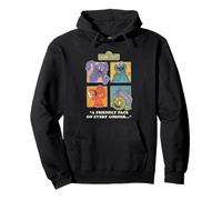 Sesame Street Vintage Heart, Friendly Face On Every Corner Felpa con Cappuccio