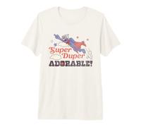 Sesame Street Vintage Heart Grover, Super Duper Adorable Maglietta Premium