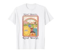 Sesame Street Vintage Heart, Kind Hearts, Kind World Maglietta