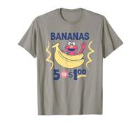 Sesame Street Vintage Sign Elmo's Bananas Maglietta