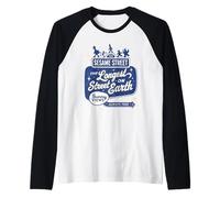 Sesame Street Vintage Sign Longest Street On Earth Maglia con Maniche Raglan