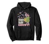 Sesame Street Vintage The Count, Make Every Day Count Felpa con Cappuccio