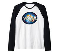 Sesame Street Worm WASA Maglia con Maniche Raglan