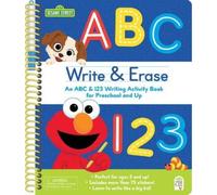 Sesame Street Write & Erase ABC and 123 (Anello, filo) (PRESALE 16/06/2026)