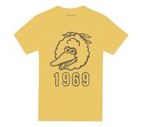 Sesame Street1969 Maglietta Big Bird Adulto Unisex (TV21829)
