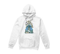 Sesame StreetAll The Cookies Felpa con Cappuccio Cookie Monster Adulto (TV21280)