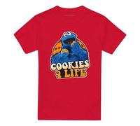 Sesame StreetCookies 4 Life Maglietta Adulto Unisex (TV20491)