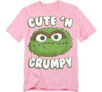 Sesame StreetCute N Grumpy Maglietta Adulto Unisex (TV21508)