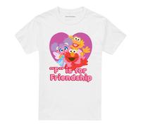 Sesame StreetF Is For Friendship Maglietta Adulto Unisex (TV21796)