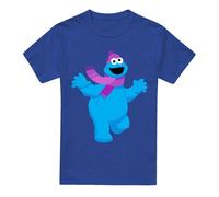Sesame StreetFurry Friends Forever Maglietta Cookie Monster Adulto (TV21234)