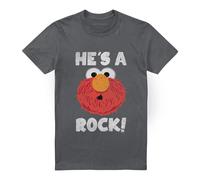 Sesame StreetHe's A Rock Maglietta Adulto Unisex (TV21511)