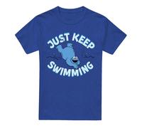 Sesame StreetJust Keep Jumping Maglietta Cookie Monster Adulto Unisex (TV20493)