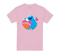Sesame StreetLove Maglietta Biscotto Adulto Unisex (TV24125)