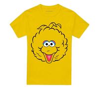 Sesame StreetMaglietta Big Bird Viso Intero Adulto Unisex (TV21830)