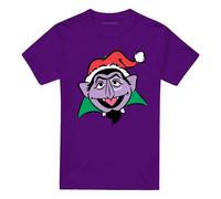 Sesame StreetMaglietta Conte von Conte Cappello da Babbo Natale Adulto (TV21095)