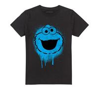 Sesame StreetMaglietta Cookie Monster Graffiti Adulto Unisex (TV20477)