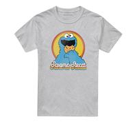 Sesame StreetMaglietta Cookie Monster StratificatoErica Adulto Unisex (TV20496)