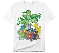 Sesame StreetMaglietta Giorno di San Patrizio Big Bird Adulto Unisex (TV21240)