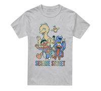 Sesame StreetMaglietta GruppoErica Adulto Unisex (TV21512)