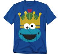 Sesame StreetMaglietta Natale Cookie Monster Schiaccianoci Adulto (TV21236)