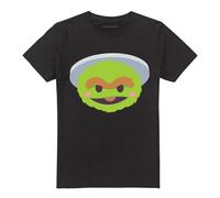 Sesame StreetMaglietta Oscar The Grouch (Oscar il Brontolone) Faccia (TV20926)