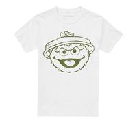 Sesame StreetMaglietta Oscar The Grouch (Oscar il Brontolone) Mono (TV20917)