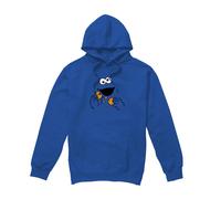 Sesame StreetOm Nom Felpa con Cappuccio Cookie Monster Viso Adulto (TV20581)