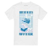 Sesame StreetPump Up The Volume Maglietta Cookie Monster Adulto Unisex (TV20459)