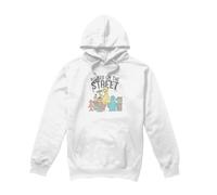 Sesame StreetRaised On The Streets Felpa con Cappuccio Adulto Unisex (TV23000)