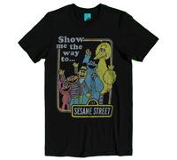 Sesame StreetShow Me The Way To Maglietta Adulto Unisex (TT353)