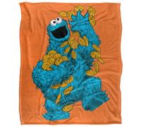 Sesame StreetVerniciato Cookie Monster Coperta (TV18587)
