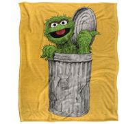 Sesame StreetVerniciato Oscar The Grouch (Oscar il Brontolone) Coperta (TV18588)