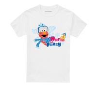Sesame StreetWarm And Fuzzy Maglietta Vacanza Adulto Unisex (TV21260)