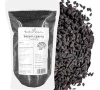 Sesamo Nero Naturale Decorticato 500g | Ricco di Proteine e Fibre | Perfetto per Sushi, Piatti Asiatici e Panificati | Superfood Vegetale | KUCHNIA ZDROWIA
