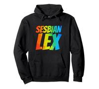 Sesbian Lex | Funny Lesbian Felpa con Cappuccio
