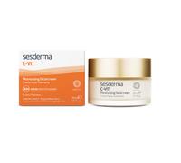 Sesderma C-Vit crema viso idratante antiox booster system pelle secca 50 ml