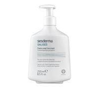 Schiuma crema per la pulizia della pelle acneica, Salises senza sapone, 250 ml, Sesderma