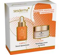 Sesderma set natalizio C-VIT 5: Siero liposomiale 30ml + Crema idratante 50ml
