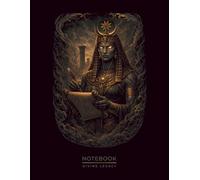 Seshat Notebook: Ancient Egyptian Goddess of Wisdom Design for Writing and Mythology Lovers