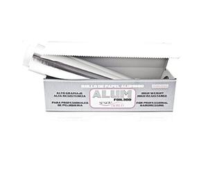 Sesiomworld Rotolo di alluminio professionale Alum Foil300, 1 pezzo da 1500 g