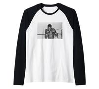 Sessione di Allenamento del Pugile Frank Bruno East London Boxing 1984 Maglia con Maniche Raglan