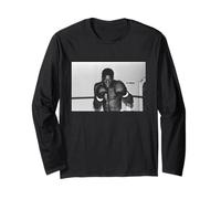 Sessione di Allenamento di Boxe del Pugile Frank Bruno East London 1984 Maglia a Manica