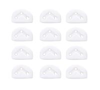 Sessleger 12 Pezzi Rotoli di Chitarra Classica Guide di Tenuta A Corde Serrature per Chitarra Morsetto Blocco Dado,