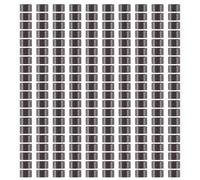 Sessleger 200 PZ 5mm scuro Colore Silicone doppio Micro Anelli Perline Per I Bond stick Punta Estensione dei capelli