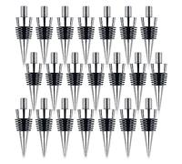 Sessleger 21 tappi per bottiglia in lega di tappo per bottiglia di vino kit tappo di vino riutilizzabile tappi di sughero per bottiglia inserti durevoli