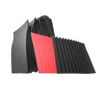 Sessleger 48 Pezzi Seria Pannello di Isolamento Acustico Pannello Acustico Studio Schiuma Cuneo Pannello Parete Cuscino Insonorizzato Ignifugo, 2.5 X 30 X 30 Cm