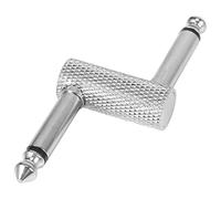 Sessleger 6.35 Adattatore Plug Accoppiatore Tipo Connettore per Pedale Effetto Chitarra Adattatore Amplificatore di Alta Qualità 1/4 Pollice